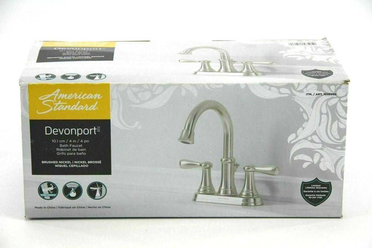 Bath Faucet Brush Nickel A7731