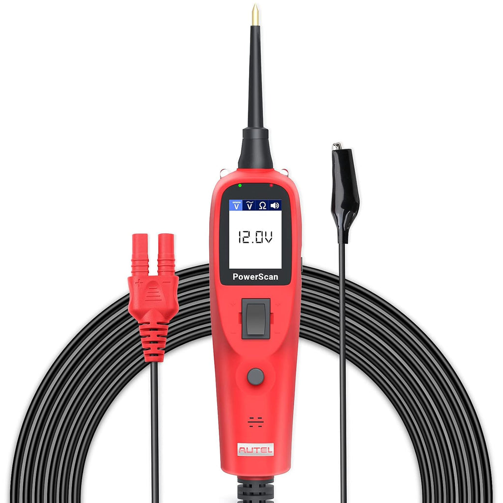 Red Automotive Circuit Tester Digital Voltmeter Y808
