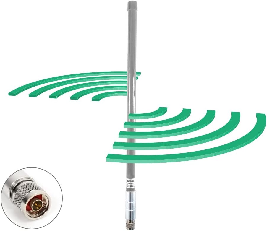 5.8 dbi Fiberglass Antenna Gray Pack of 2 O711503