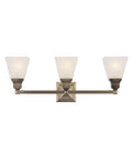 Antique Brass 3-Light Bath Light L27657