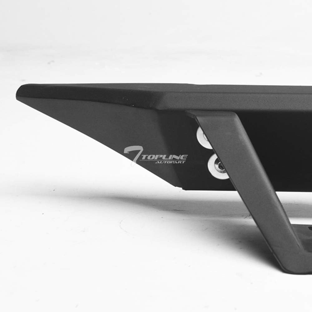 Matte Black Steel Modular Drop Step Side Nerf Bars F248