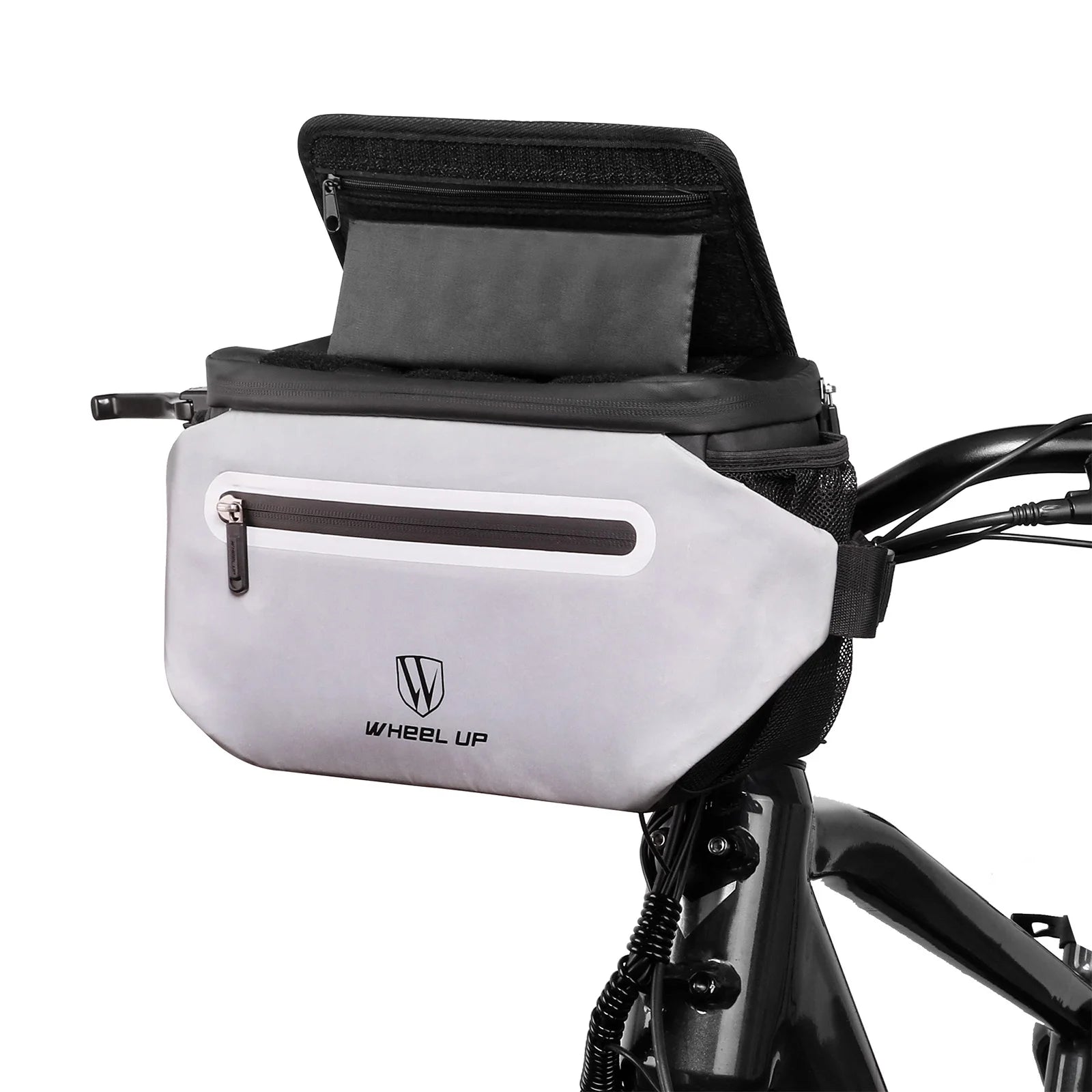 Handlebar Storage Pouch with Touchscreen Phone Holder P9289