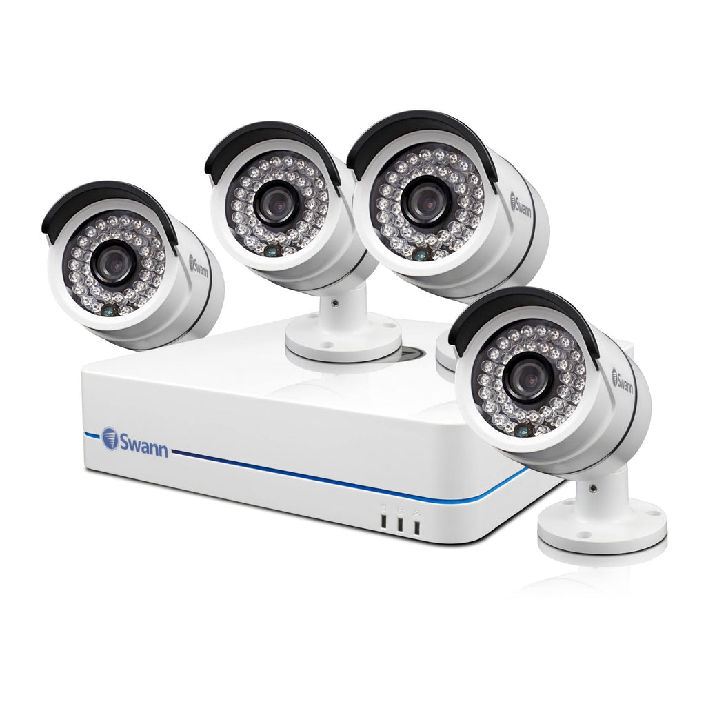 8-Channel 720p NVR with 4 Security Cameras K963