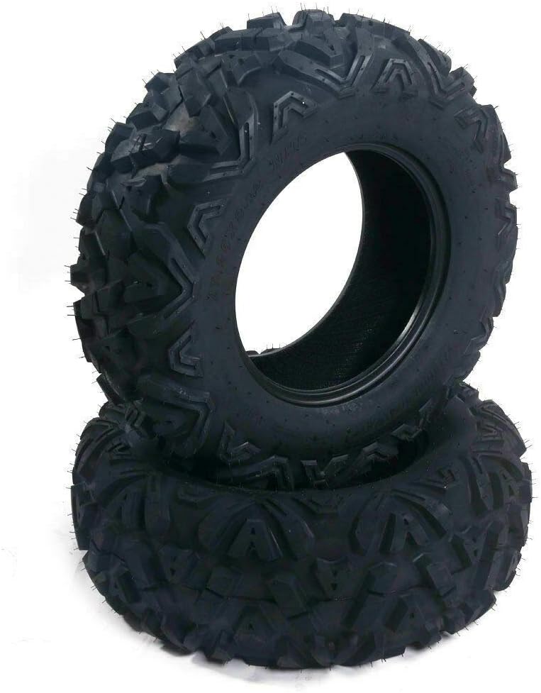 Set of 2 All-Terrain Tubeless ATV UTV Tires 27x9-12 6PR J704529