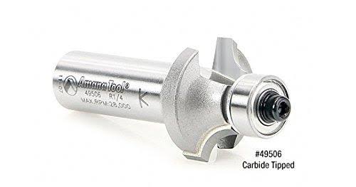 Carbide Tipped Corner Round 1-1/4 Radius x 3x22 Dia x 1-1/2 x 1/2 Shank Q2031