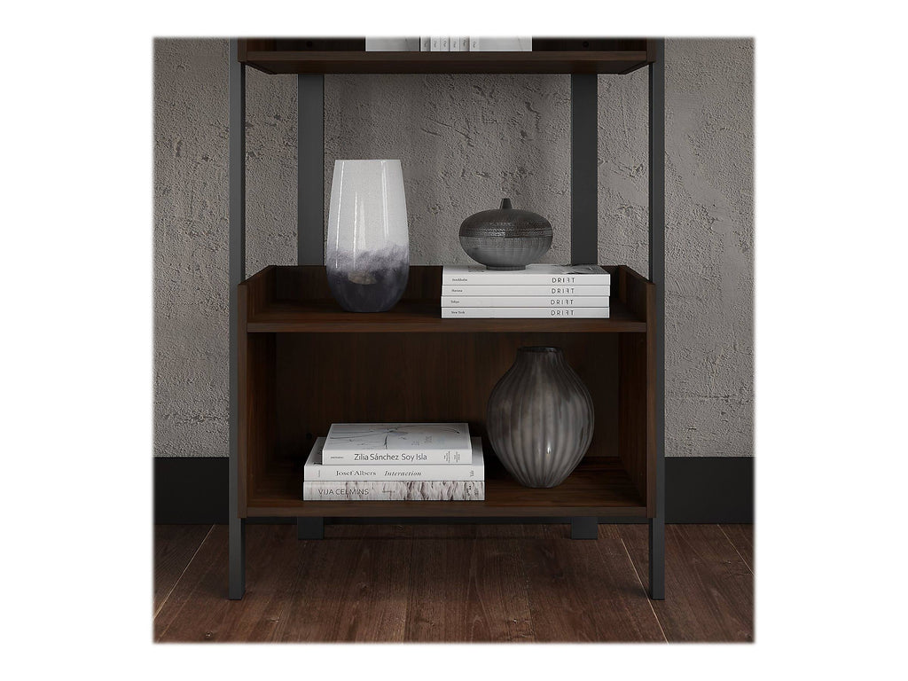 4 Shelf Bookcase in Modern Walnut K24788