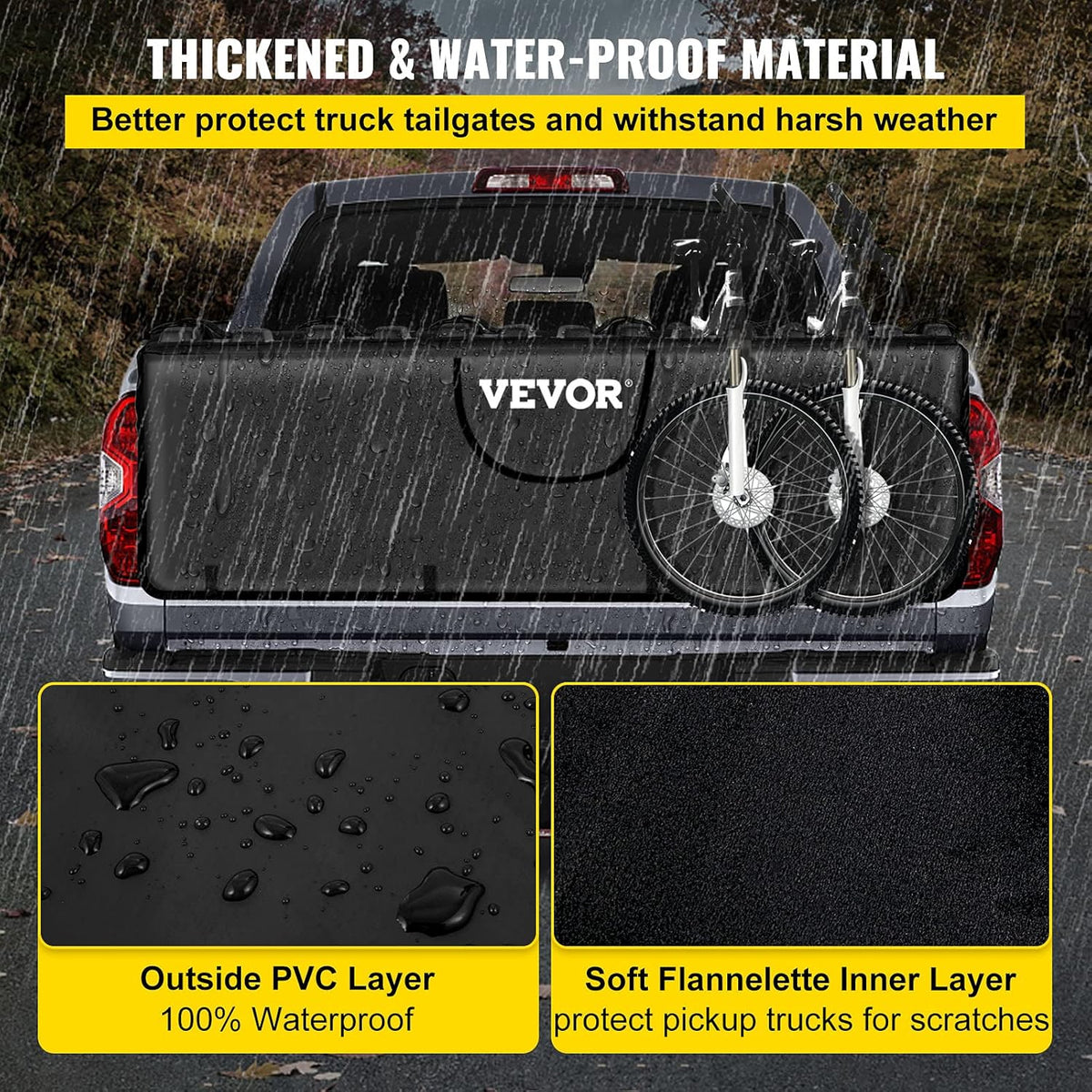 Tailgate Pad for Pickup Truck, 63 Bike Pickup Pad O842766