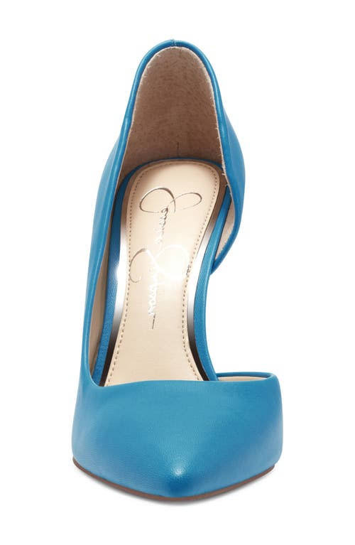 Blue Half-d'Orsay Pump O885249