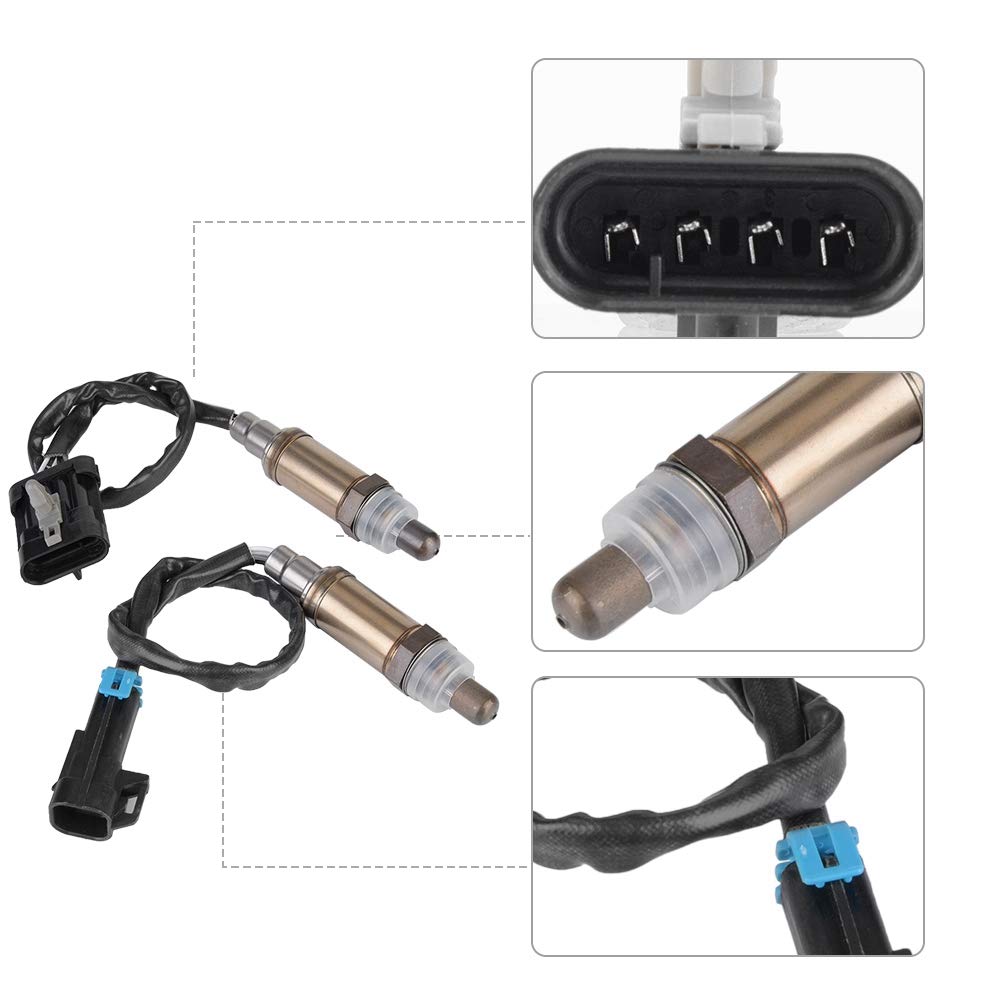 4Pcs Upstream and Downstream Oxygen Sensor Set E82300